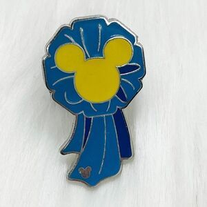 🔮 5/$25 Disney Mickey Blue Ribbon‎ Pin